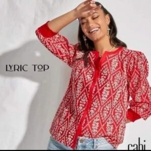 Cabi Lyric Top #6203 Size M
